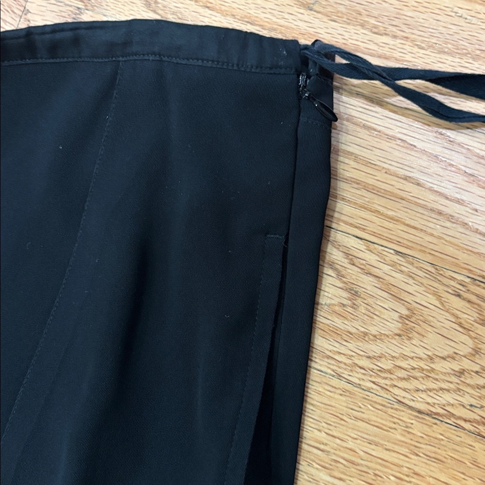 Ann Demeulemeester Black A-Line Skirt With Pockets - Picture 3 of 5